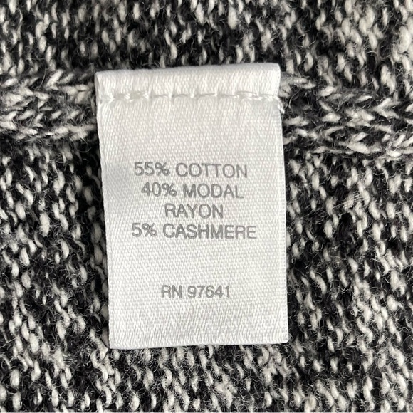 J. Jill Pure Jill Kimono Pullover Cashmere Sweater Cowl Neck Women’s Size M Gray - Picture 8 of 8